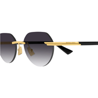 Napoli - Corso Giuseppe Garibaldi 197 - Occhiali da sole Bottega Veneta Uomo BV1379S001-GOLD-GOLD-GREY51 - BV1379S001-GOLD-GOLD-GREY51